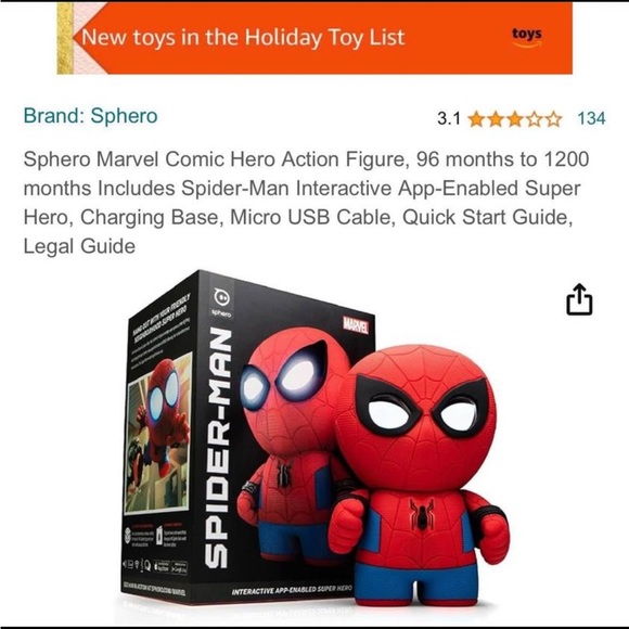 Interactive App Sphero Spiderman Questions Spider-Man Interactive